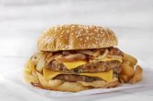 Garden Basil  &  Caramelized  Onion Chicken Burgers-ftr
